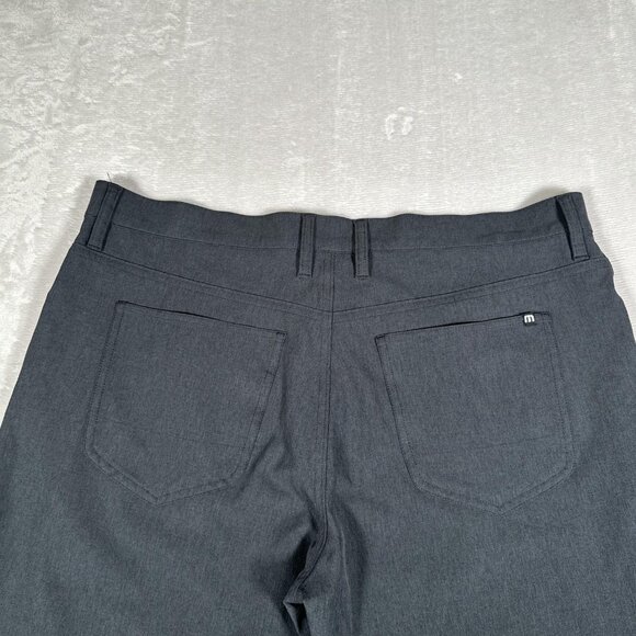 Travis Mathew Chino Pants Men Size 38 Gray 5-Pocket Comfort Straight W38 L31.5 - Picture 10 of 10